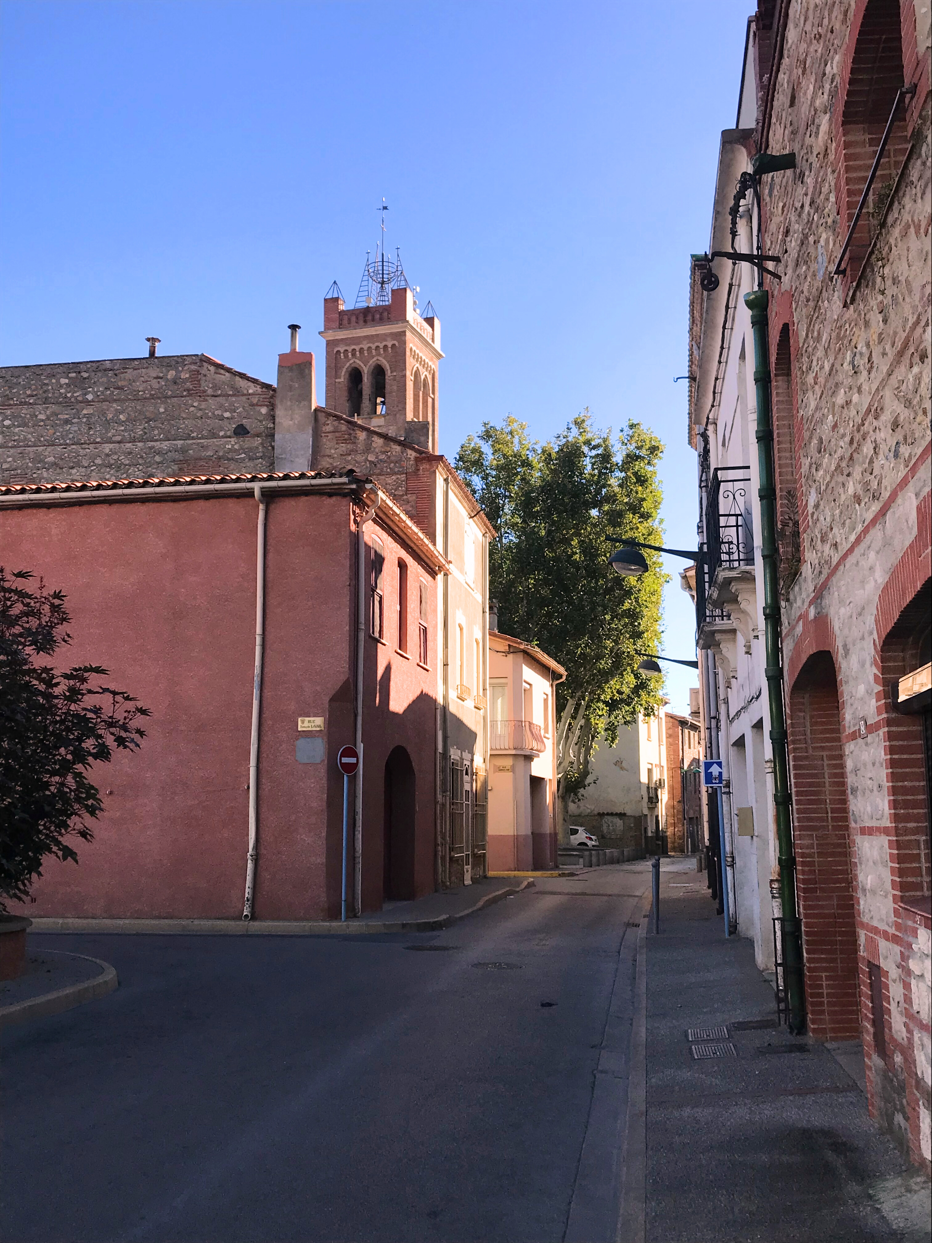 rue du centre historique de Bompas